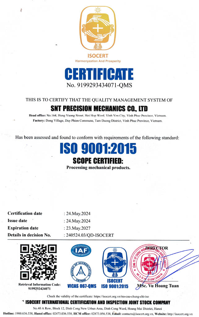 ISO 9001:2015